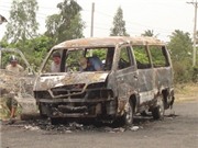 Bóng đá anh, ngoại hạng anh, lịch thi đấu euro 2012, Một xe khách 12 chỗ ngồi bất ngờ bốc cháy dữ dội